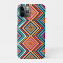Motif tribal coloré