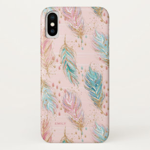 Case-Mate iPhone Case Motif tribal de plumes de Boho de parties