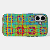 Coques Case-Mate iPhone Motif tribal ethnique. (Verso (horizontal))