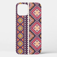 Motif tribal rayé, géométrique sans couture.