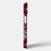 Coques Case-Mate iPhone Motif tribal Red Cream Abstrait (Verso / Droite)