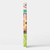 Coques Case-Mate iPhone Motif tribal transparent avec éléments géométrique (Verso / Droite)