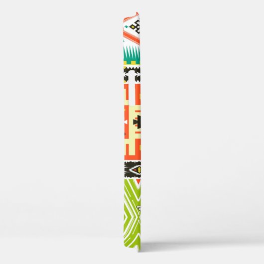 Coques Case-Mate iPhone Motif tribal transparent avec éléments géométrique (Verso / Droite)