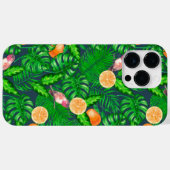 Coques Case-Mate iPhone Motif tropical, colibris (Verso (horizontal))