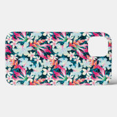 Coques Case-Mate iPhone Motif tropical coloré (Verso (horizontal))