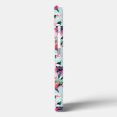 Coques Case-Mate iPhone Motif tropical coloré (Verso / Gauche)