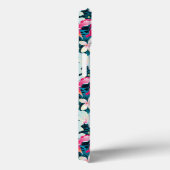 Coques Case-Mate iPhone Motif tropical coloré (Verso / Droite)