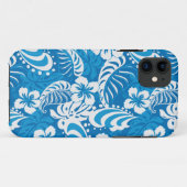 Coques Case-Mate iPhone Motif tropical de ketmie (Dos (Horizontal))