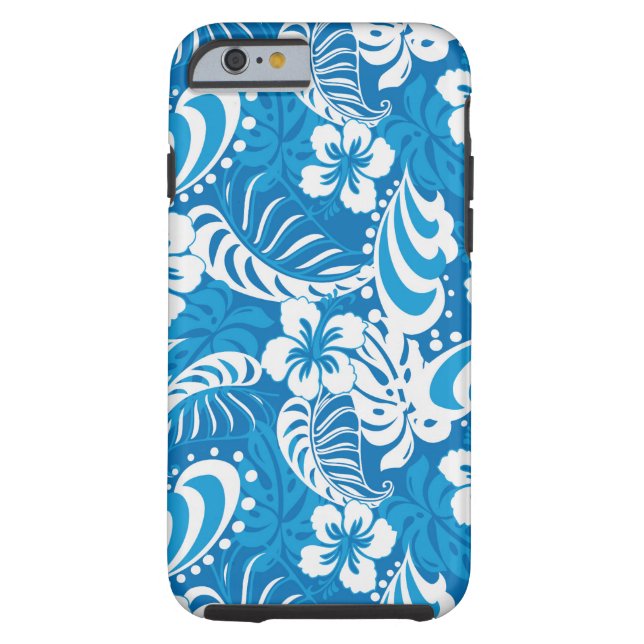 Coques Case-Mate iPhone Motif tropical de ketmie (Dos)