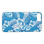 Coques Case-Mate iPhone Motif tropical de ketmie (Dos (Horizontal))