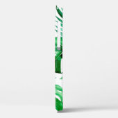 Coques Case-Mate iPhone Motif tropical feuille vert (Verso / Gauche)