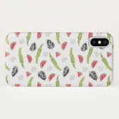 Coques Case-Mate iPhone Motif Tropical Watermelon & Crocodile (Dos (Horizontal))