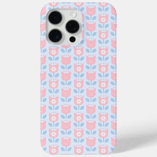 Coques Case-Mate iPhone Motif Tulips chats (Verso)