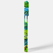 Coques Case-Mate iPhone Motif turquoise (Verso / Droite)