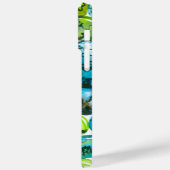 Coques Case-Mate iPhone Motif turquoise (Verso / Gauche)