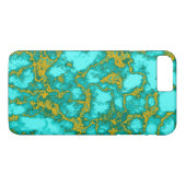 Coques Case-Mate iPhone Motif turquoise (Dos (Horizontal))