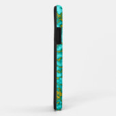 Coques Case-Mate iPhone Motif turquoise (Dos/Droite)