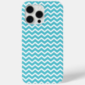 Coques Case-Mate iPhone Motif Turquoise Chevrons (Verso)