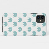 Coques Case-Mate iPhone Motif Turquoise Cute Elephant (Dos (Horizontal))