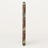 Coques Case-Mate iPhone Motif turquoise de Teepee d'étape | de Geo de (Dos/Droite)