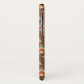 Coques Case-Mate iPhone Motif turquoise de Teepee d'étape | de Geo de (Dos/Gauche)