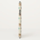 Coques Case-Mate iPhone Motif turquoise extérieur d'étape | de Geo (Dos/Droite)