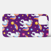 Coques Case-Mate iPhone Motif Unicorn Magique Cheval mignon (Verso (horizontal))