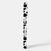 Coques Case-Mate iPhone Motif vache noir et blanc (Verso / Droite)