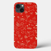 Coques Case-Mate iPhone Motif Valentine (Verso)