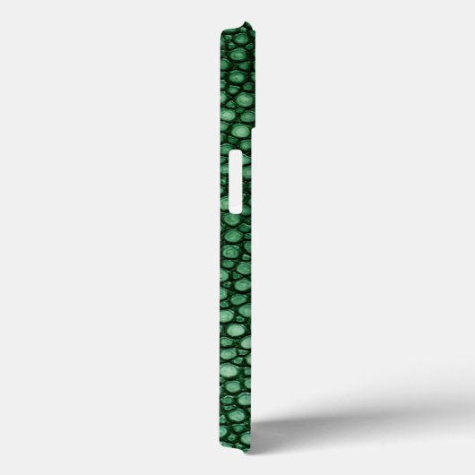 Coques Case-Mate iPhone Motif vert (Verso / Droite)