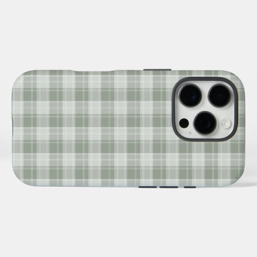 Coques Case-Mate iPhone Motif vert clair (Verso (horizontal))