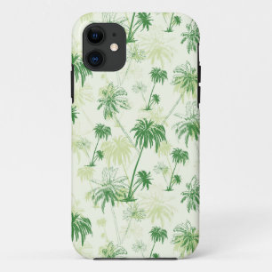 Coques Pour iPhone Motif vert de palmier
