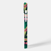 Coques Case-Mate iPhone motif vert en forme de coquille (Verso / Gauche)
