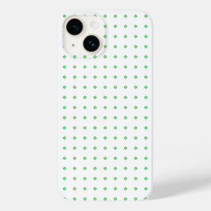 Coque Pour iPhone 14 Motif vert et blanc