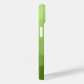 Coques Case-Mate iPhone Motif vert ombre géométrique (Verso / Droite)