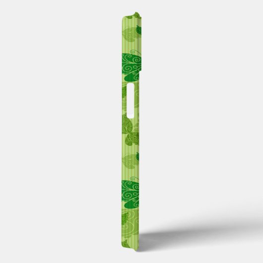 Coques Case-Mate iPhone Motif vert printemps (Verso / Droite)