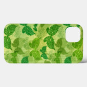 Coques Case-Mate iPhone Motif vert printemps (Verso (horizontal))