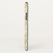 Coques Case-Mate iPhone Motif vertical des bandes Abstraites (Dos/Droite)