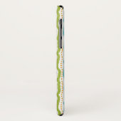 Coques Case-Mate iPhone Motif vertical des bandes Abstraites (Dos/Gauche)