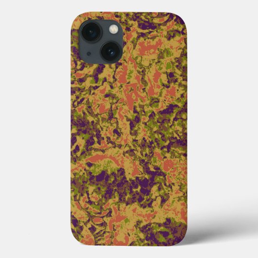 Coques Case-Mate iPhone Motif vibrant de camouflage de fleur (Verso)
