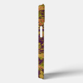 Coques Case-Mate iPhone Motif vibrant de camouflage de fleur (Verso / Droite)