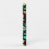 Coques Case-Mate iPhone Motif vibrant de fruits de néon (Dos/Droite)