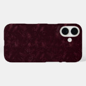 Coques Case-Mate iPhone Motif Vin de Mûre (Verso (horizontal))