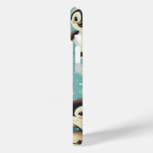 Coques Case-Mate iPhone Motif vintage Cute Penguin (Verso / Gauche)