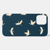 Coques Case-Mate iPhone Motif Vintage japonais Silhouette (Verso (horizontal))