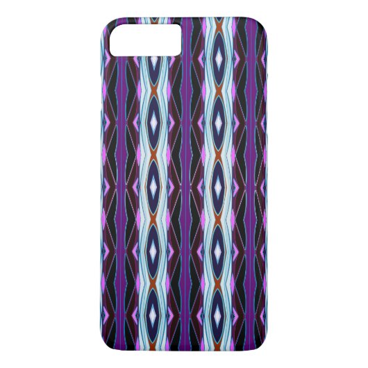 Coques Case-Mate iPhone Motif violet unique (Dos)