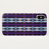 Coques Case-Mate iPhone Motif violet unique (Dos (Horizontal))