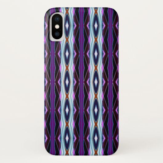 Coques Case-Mate iPhone Motif violet unique (Dos)