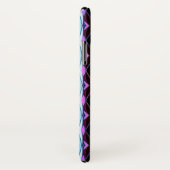 Coques Case-Mate iPhone Motif violet unique (Dos/Droite)