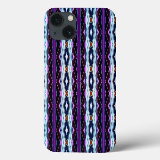 Coques Case-Mate iPhone Motif violet unique (Verso)